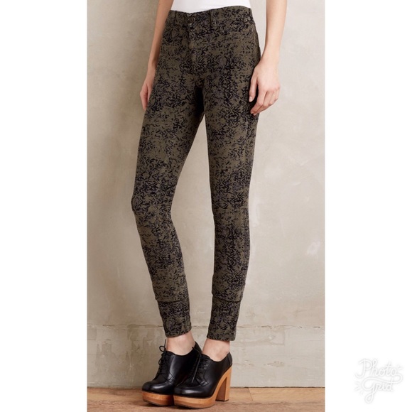 Pilcro Stretch Skinny Anthropologie Cords Sz 26 - Picture 2 of 5